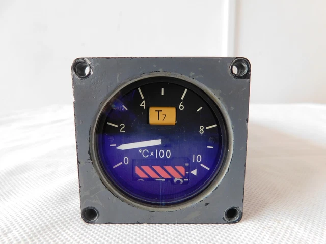 TORNADO AIRCRAFT ENGINE Temperature Indicator Gauge [D4B] £44.99 ...
