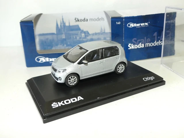 Modèle Réduit Skoda Joyster Concept Car 1:43 - Abrex Neuf - Jaune 2006