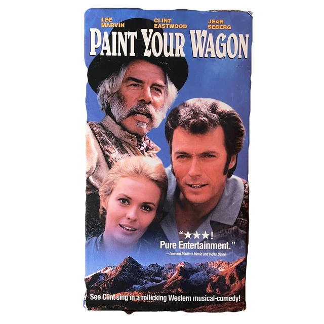 VHS 2VIDEO PAINT Your Wagon.....clint EastwoodLee Marvin Good 5.50