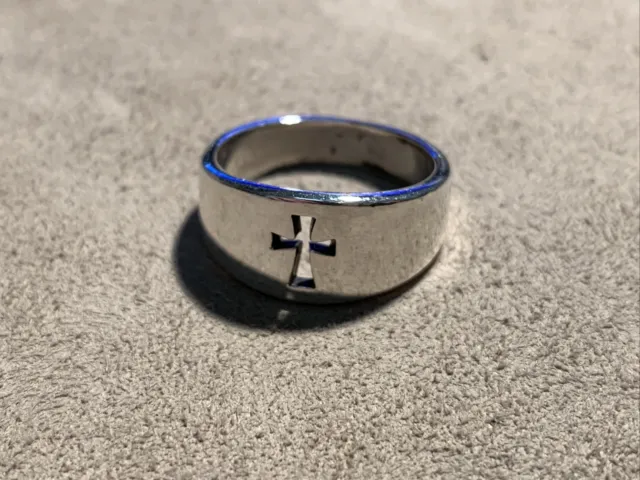 JAMES AVERY CROSS Ring / Band Sterling Silver Size 5.5 $34.99 - PicClick