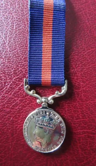 India Distinguished Service Danbury Mint Military Miniature Medal - Ref A20