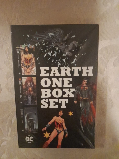 Earth One Box Set Batman Superman WonderWoman New DC Comics TPB Slipcase Sealed