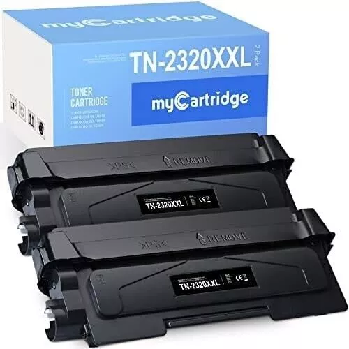 MYCARTRIDGE TN2320 XXL Cartucce di Toner Compatibile per Brother TN-2320 XXL TN