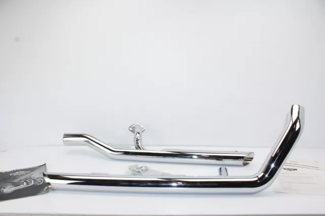 Dg Hardkrome 40-7060 2004 04 Suzuki Marauder 1600 Drag Slip On Exhaust Pipes