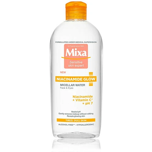 Mixa Niacinamide Glow Micellar Water - Micelární voda donna 400ml