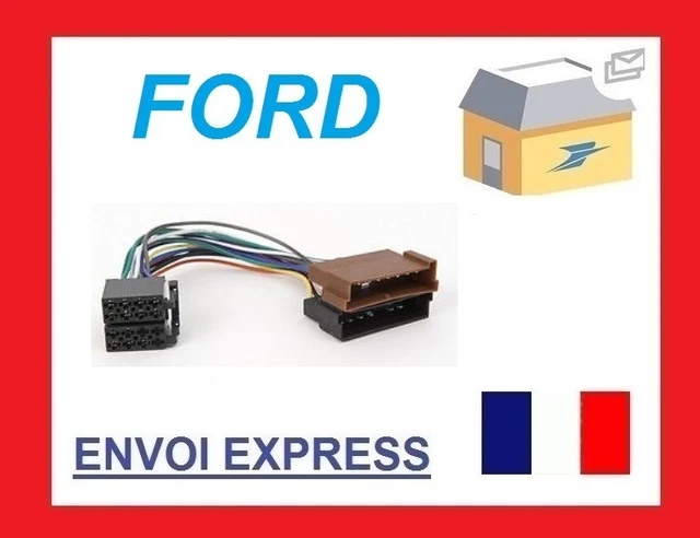 Adaptateur USB Pour Autoradio Ford Focus 2005 à 2013 - Connexion Pour Lecteur MP3 / Smartphone