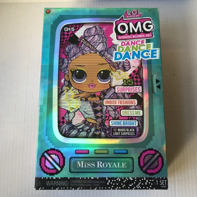 LOL SURPRISE OMG Dance Dance Dance Miss Royale poupée mode avec tenue