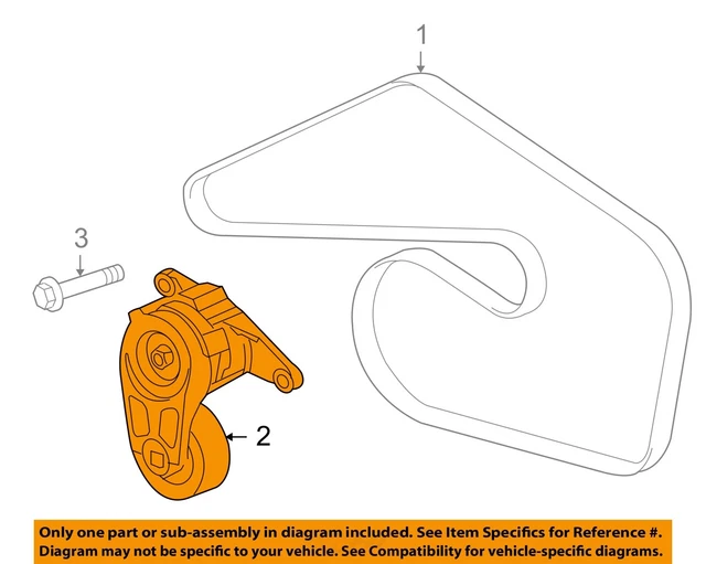 GM OEMSERPENTINE FAN Belt Tensioner 12626644 90.00 PicClick
