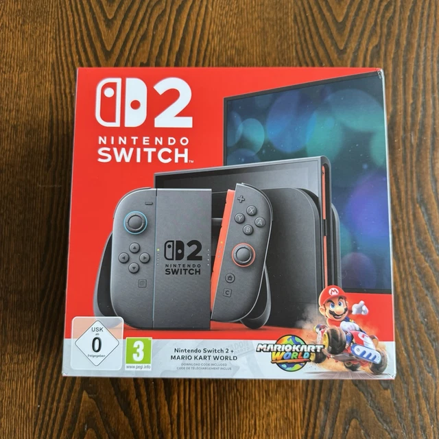 Switch 2 Mario Model NINTENDO SWITCH 2 Mario Kart World Console Bundle BNIB £516.72 ...