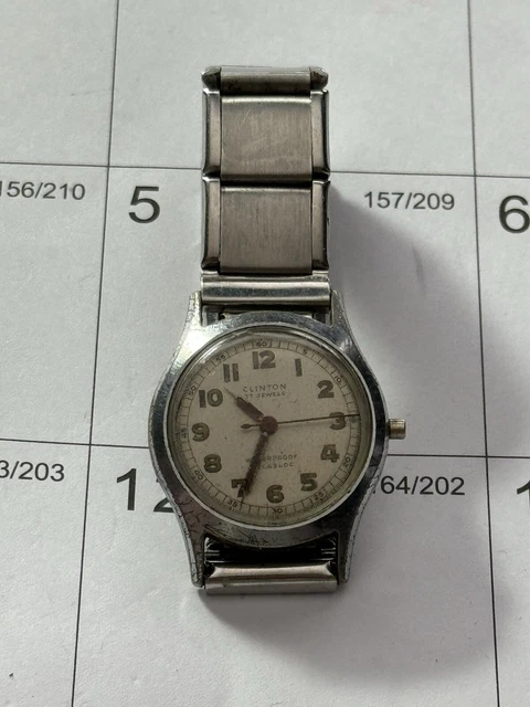ANTIQUE TO VINTAGE CLINTON SWISS LADIES WATCH. Art Deco. Untested. 35.00 PicClick UK
