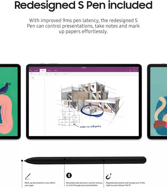⭐Samsung Galaxy Tab S7 Tablet⭐with S-Pen (Wi-Fi) - Excellent 3