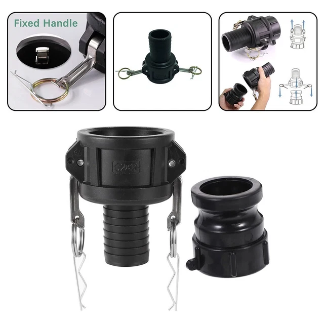 Kit De Connexion VOXTRADE Pour Réservoirs IBC De Récupération D'eau De Pluie Et Bidons (Set Pour 2–6 Réservoirs) Set Für 2-6 Tanks