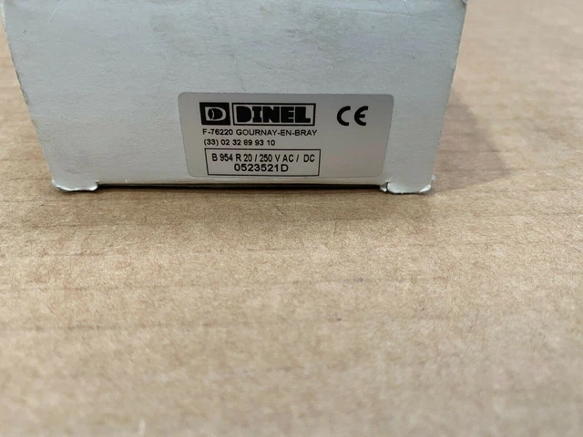 Rivelatore a sensore ottico DINEL AFP 954 R 20 0523521D