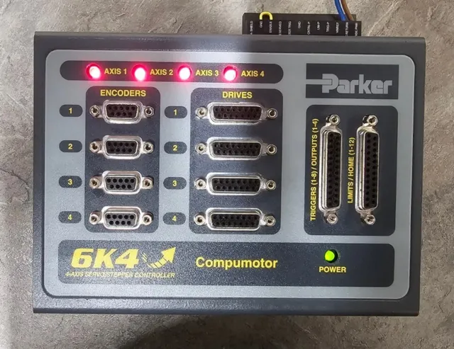 Parker 6K4 4 Axis Servo/stepper controller Compumotor
