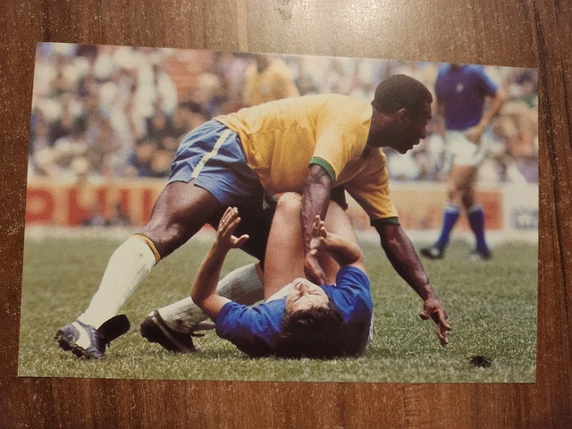 Sammelbild Fußballreport/Linda/Spielszene/Brasilien-Italien WM 1970 PELE/Nr.18