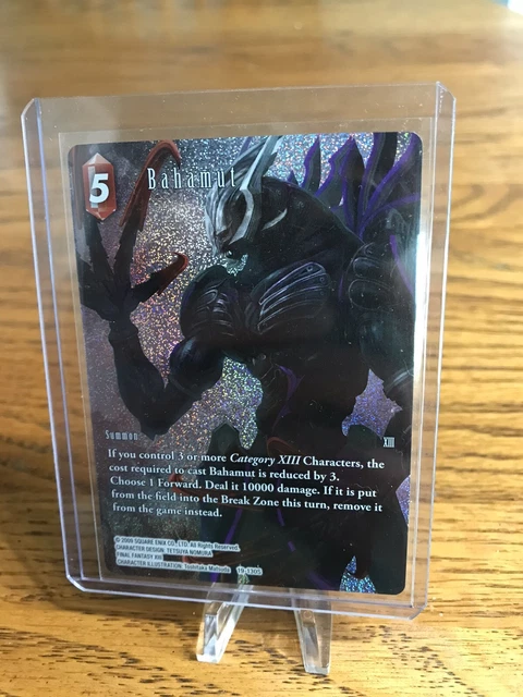 Final Fantasy TCG! Bahamut Foil Full Art - 19-130S - NM/Mint - From Nightmare