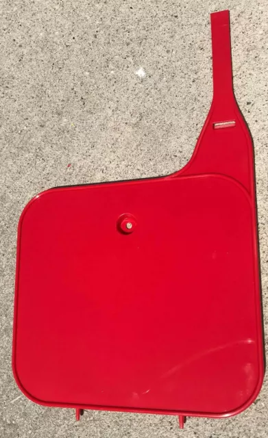 New 1982 Honda CR 125 250 480 Front Number Plate Gloss Tahitian Red