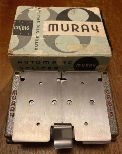 Nice Vintage Muray CA/816 Cine Film Splicer Joiner 8mm & 16mm Great Condition