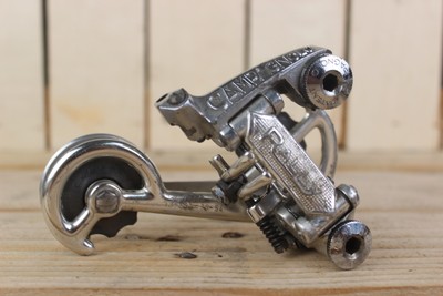GABBIA lunga Campagnolo Rally Deragliatore Posteriore-vintage con TOURING BIKE MECH 