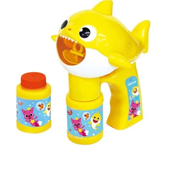 PINKFONG BABY SHARK Family Bubble Gun Blasenspielzeug Koreanisches Lied