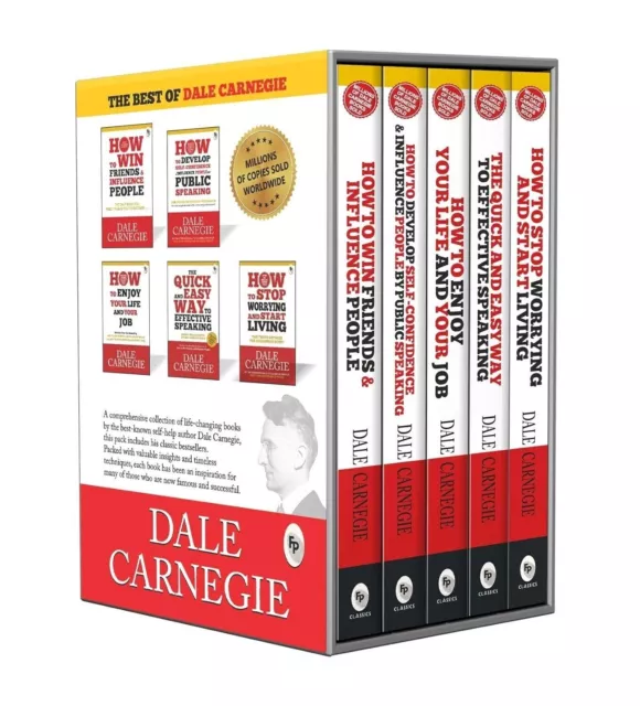 Lo mejor de Dale Carnegie (juego de 5 libros) Tapa blanda, ENVÍO GRATIS A...