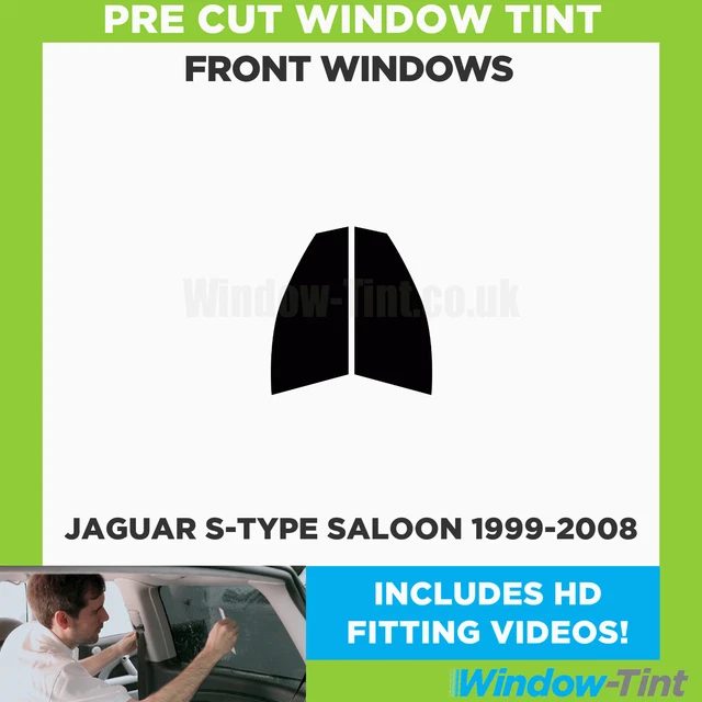 Pré Coupe Vitre Teintée Voiture pour Jaguar TYPE S 4-Door Saloon 1999-08 Avant