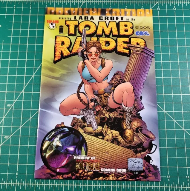 TOMB RAIDER #1 (1999) NM Preview Edition One-Shot Image Comic/Top Cow Lara Croft