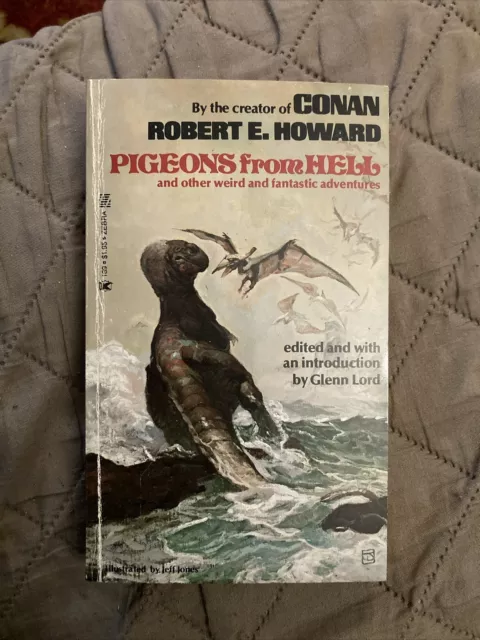 Horror Vintage Pb, Pigeons From Hell by Howard, Zebra Book 189, 1976, NVG+