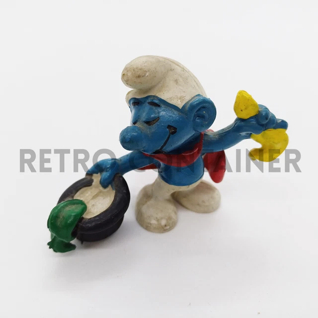 Schtroumpf Schleich Publicitaire 20058 BP - Rare Figurine Vintage (Smurf Puffi Pitufo)