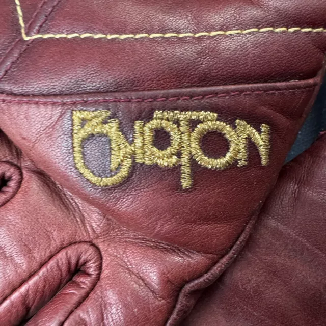 BURTON GORE-TEX SKI Gloves Womens Small, Retro Leather Insulated ...