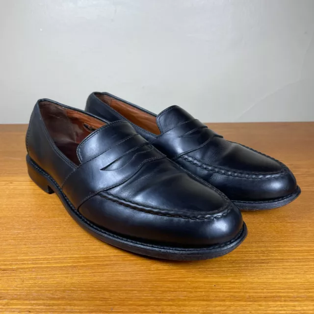 Allen Edmonds Men's Size 10 D Black Penny Loafers Randolph