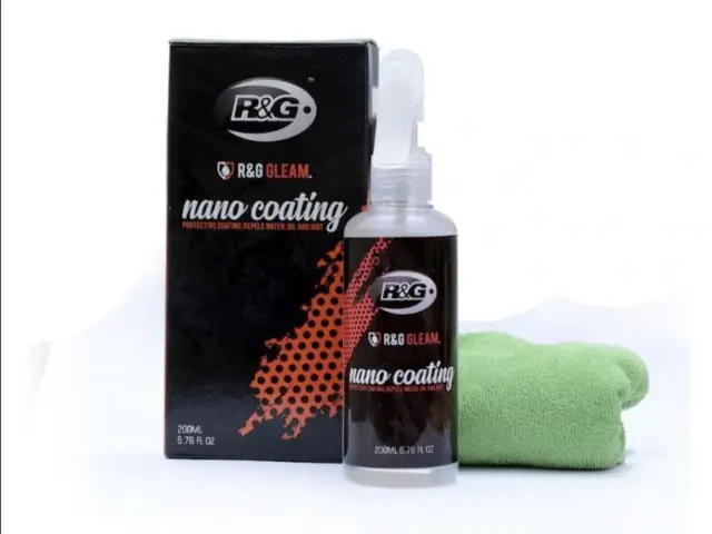 R&G GLEAM Nano Coating Motorcycle Cleaner (200 ml)