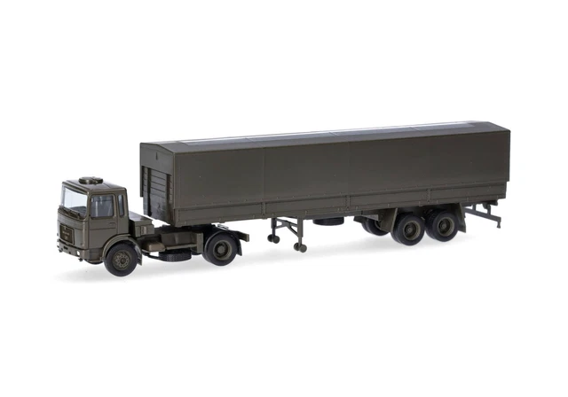 Camion Militaire Herpa à L'échelle 1/87 - Modèle Réduit D'occasion, Thème Militaire