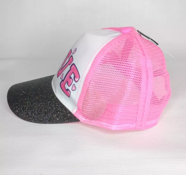 Old East Main Girls "Love" Snapback Mesh Hat New 2