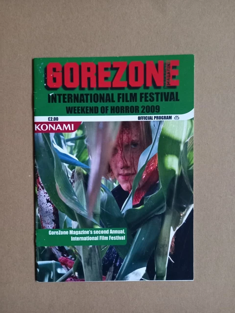 Gorezone International Film Festival Programme Weekend of Horror 2000