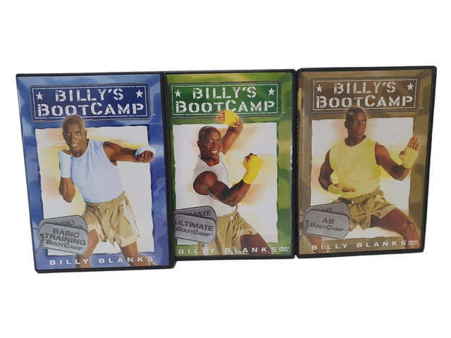 billy blanks billy's bootcamp ultimate + ab + basic training DVD region free all