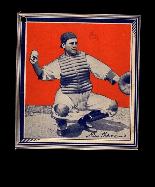 1930-38 Wheaties Set-Break Gus Mancuso *GMCARDS* 1930-38 Wheaties Set-Break Gus Mancuso *GMCARDS*
