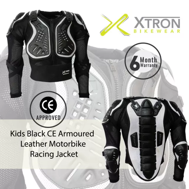 Kinder/Kind Motorcross Body Panzerung Schutz Schutz Motorrad ATV Anzug Jacke