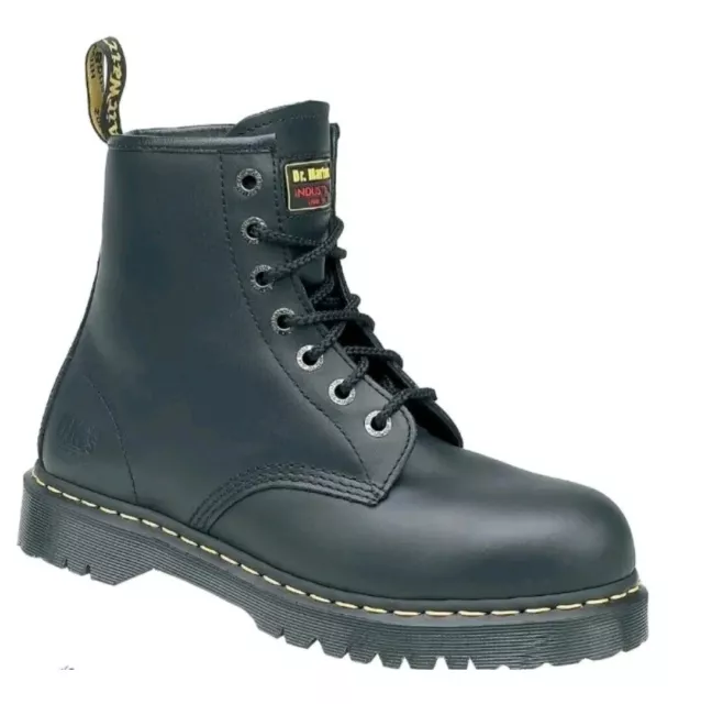 Dr Martens Icon 7B10 SSF Docs Steel Toe Safety Work Industrial Boots Size 11 UK