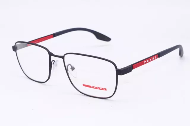 Nuevas Gafas Prada Sport Vps 50O Ur7-1O1 Goma Negra Marcos Auténticos 55-18