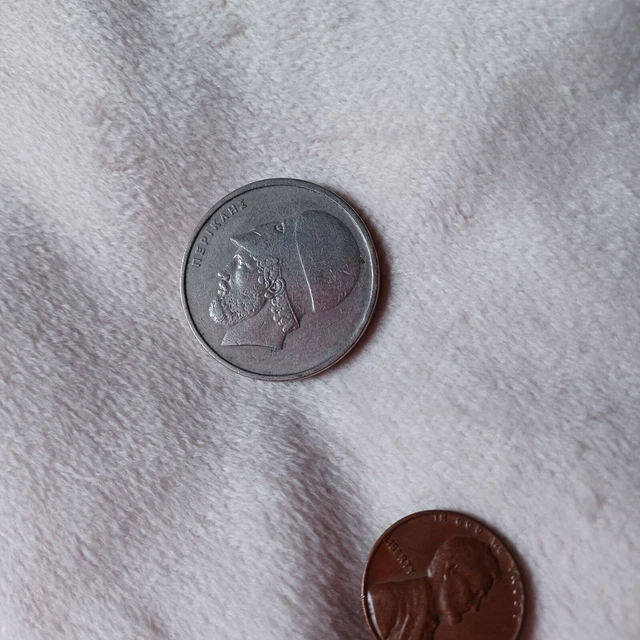 1962 20 greek coin