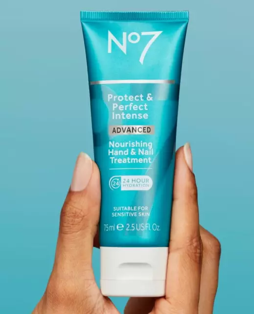 No7 Protect & Perfect Intense Advanced Daily Hydration Hand & Nail Cream - 75ml 3