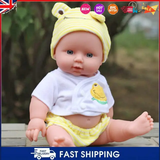 #C 30cm Finished Doll Soft Elastic Simulation Baby Dolls Movable for Children Gi