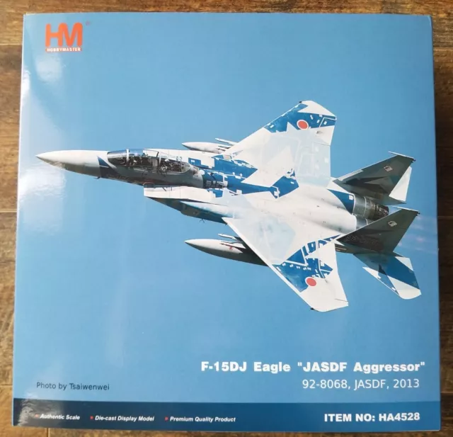 BRAND NEW HOBBY MASTER 1:72 scale F-15DJ EAGLE, "JASDF AGGRESSOR", 2013, HA4528