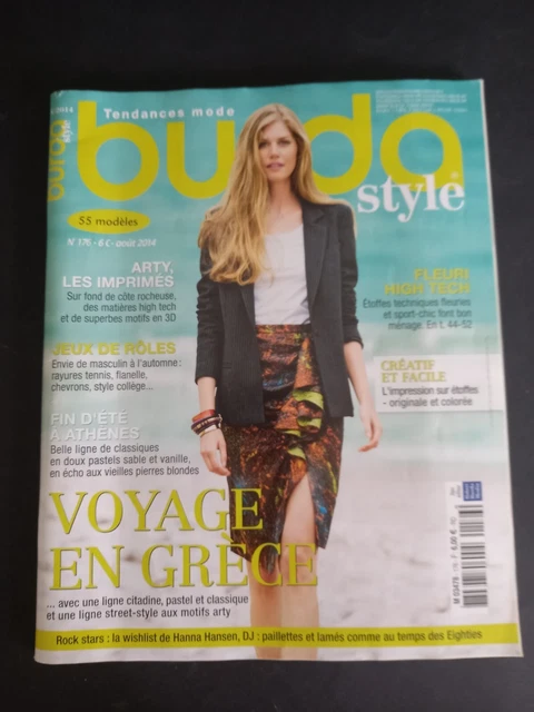 Magazine Burda Style N°188 – Août 2015 – Le Look Western – Occasion