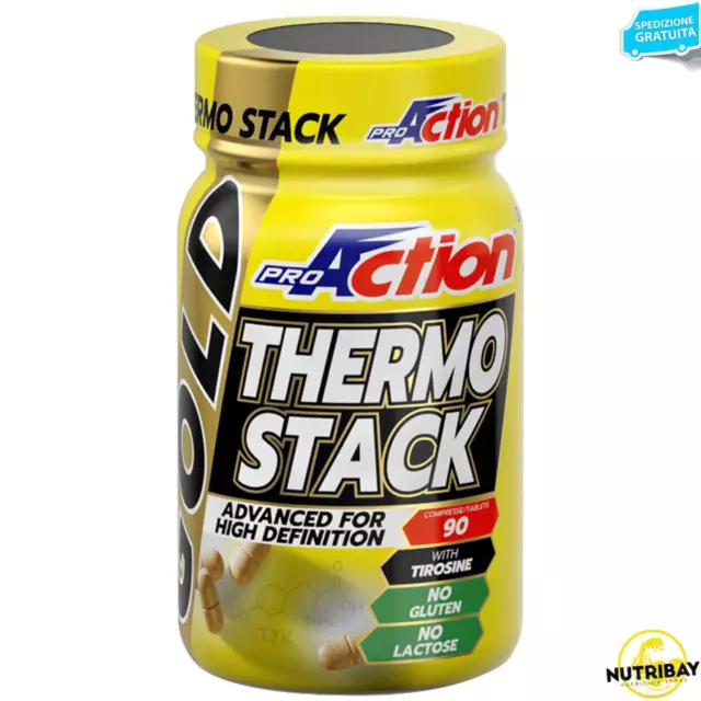 Proaction Thermo Stack Gold 90 cpr. Termogenico Bruciagrassi