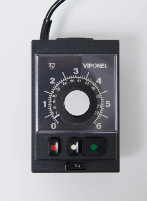 Temporizador de laboratorio VIPONEL hasta 60 segundos, construcción similar con Jobo Time Switch 1320w tipo: 6110