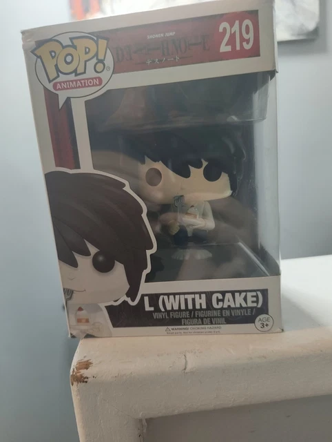 Lot Funko Pop! Death Note – Light, Ryuk, L, L (with Cake) – Édition Vinyl