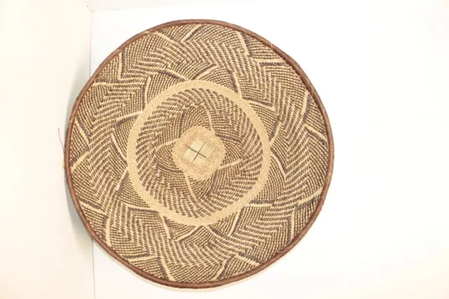 Binga Tonga Basket wall decor African Art Zimbabwe 18½" #104