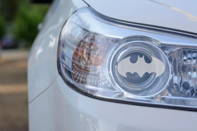 Batman - Etched Glass Look Headlight Decal